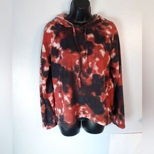 Madison + Hudson lightweight tie dye hoodie